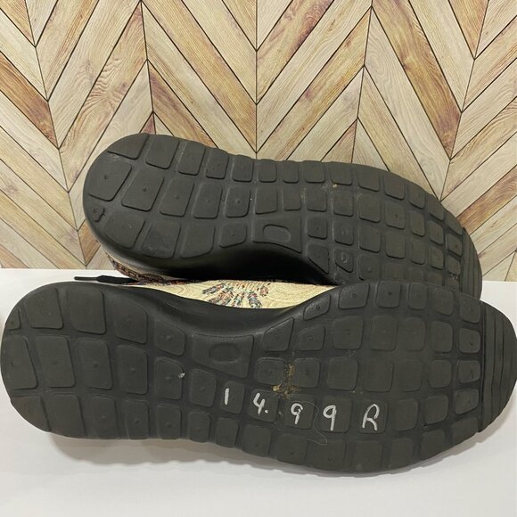 🪶 Yes We Vibe Mandala Dreamcatcher Sneakers – Boho Art Pattern Lace-Up Shoes 8. - Picture 9 of 9